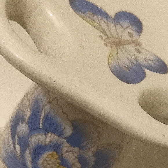 Vintage Handpainted Japanese Bathroom Set - Picture 3 of 4